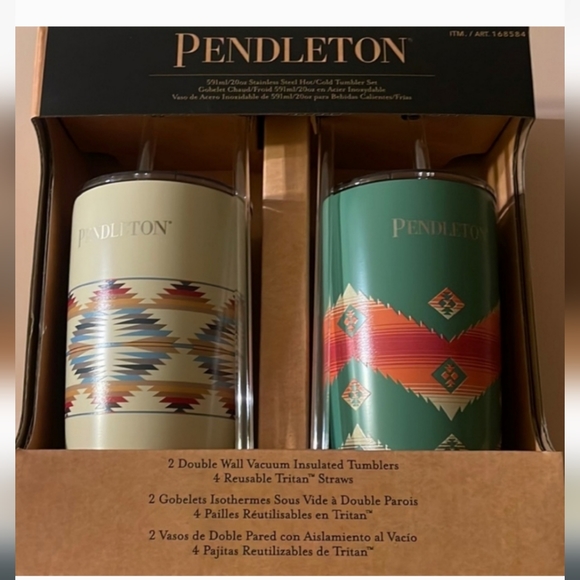 Pendleton 20oz Tumblers, Set of 2 - Picture 2 of 4